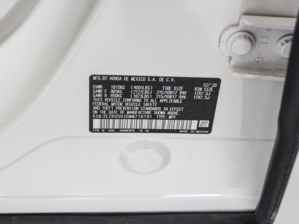 Used 2021 Honda HR-V LX image 29