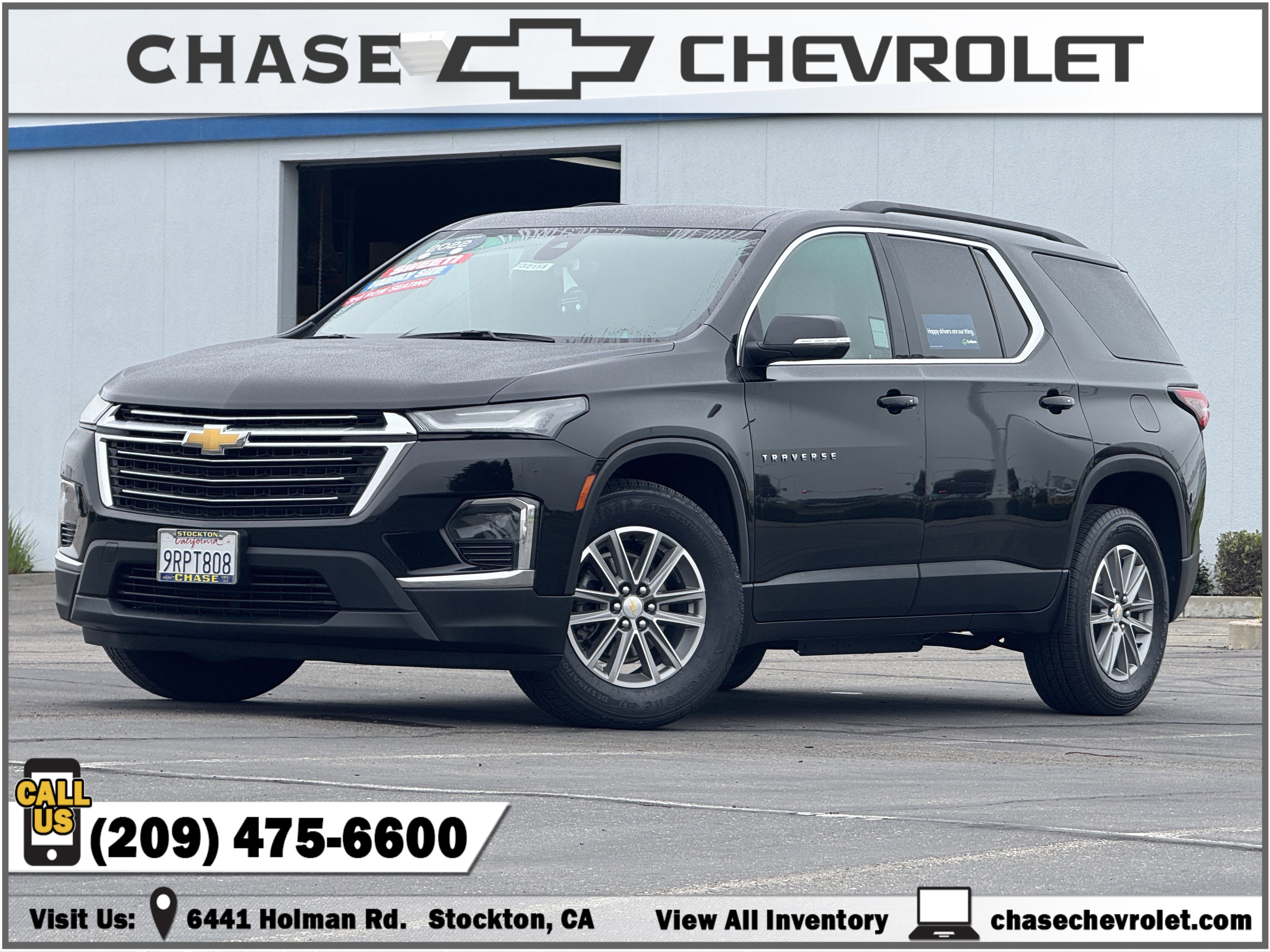 Certified 2022 Chevrolet Traverse LT image 1
