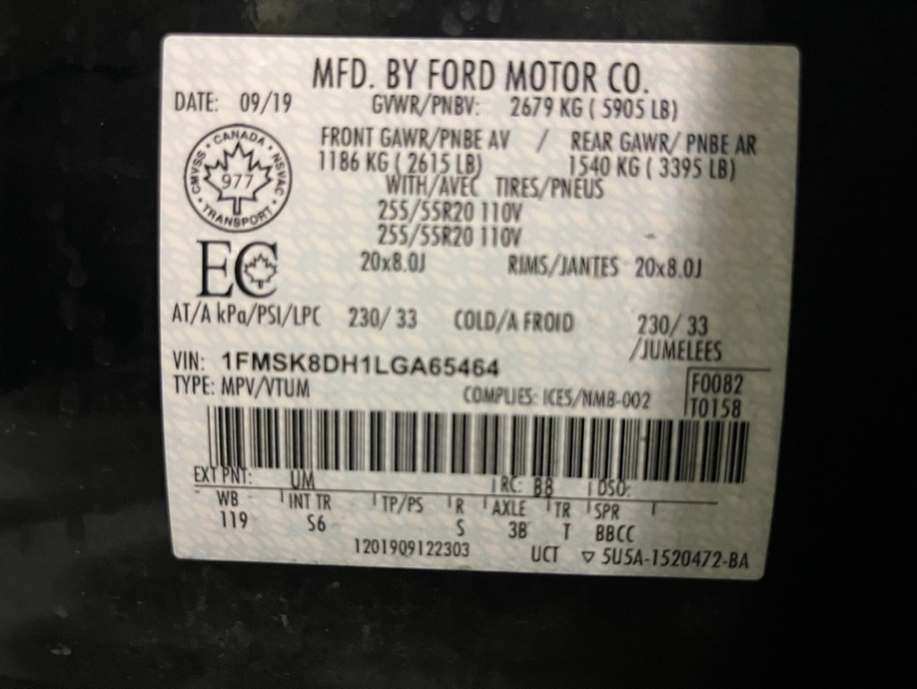 Used 2020 Ford Explorer XLT w/ Equipment Group 202A image 18