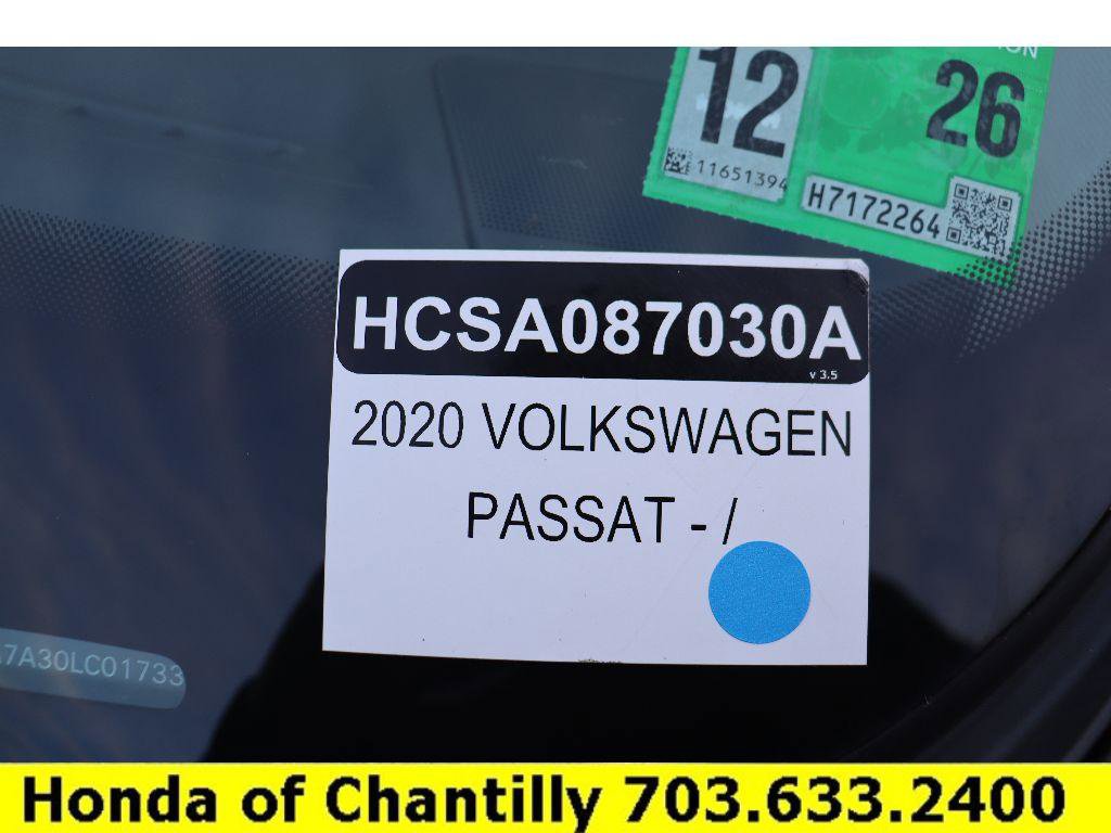 Used 2020 Volkswagen Passat 2.0T SE w/ Sunroof Package image 39