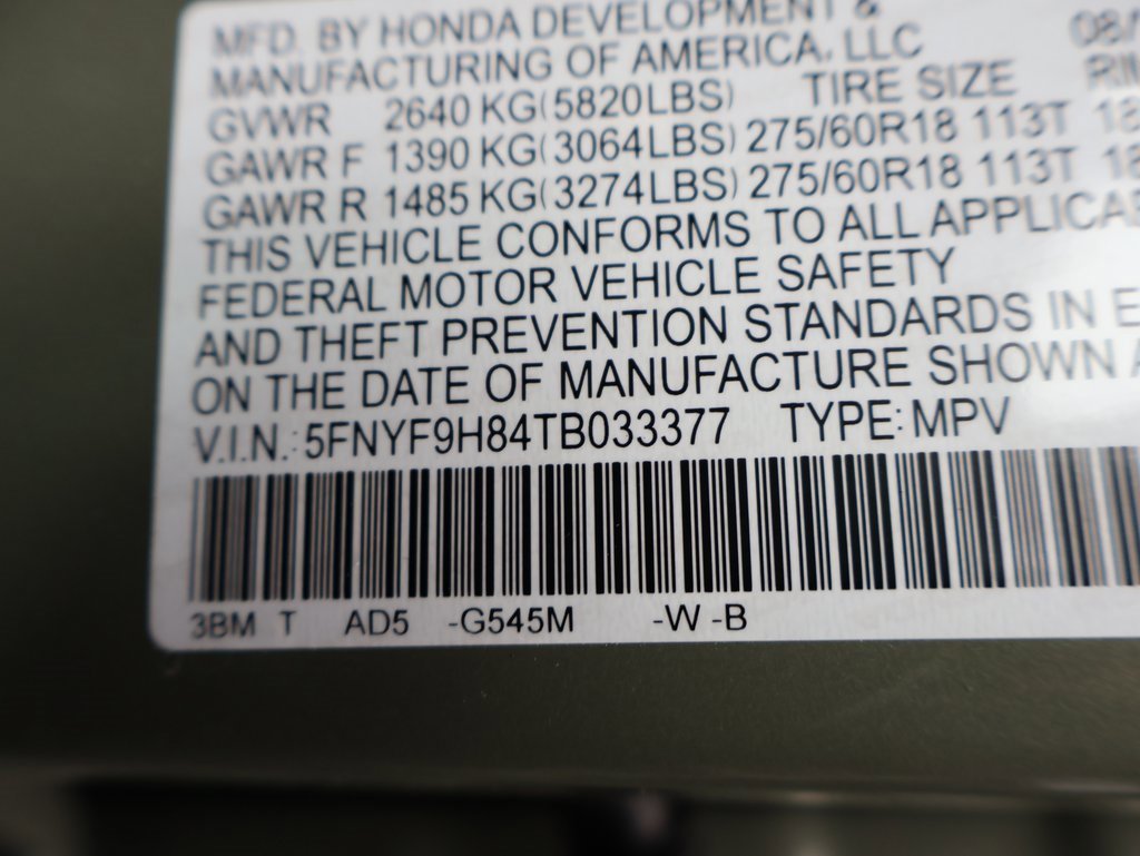 New 2026 Honda Passport TrailSport Elite image 35