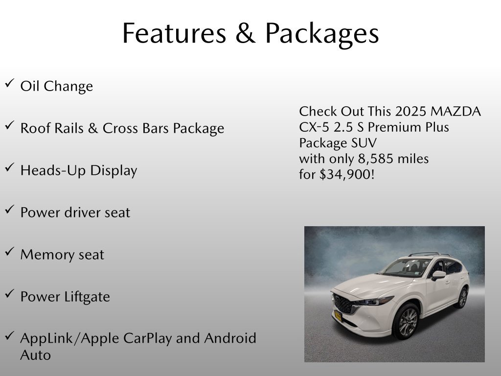 Certified 2025 MAZDA CX-5 AWD 2.5 S image 4