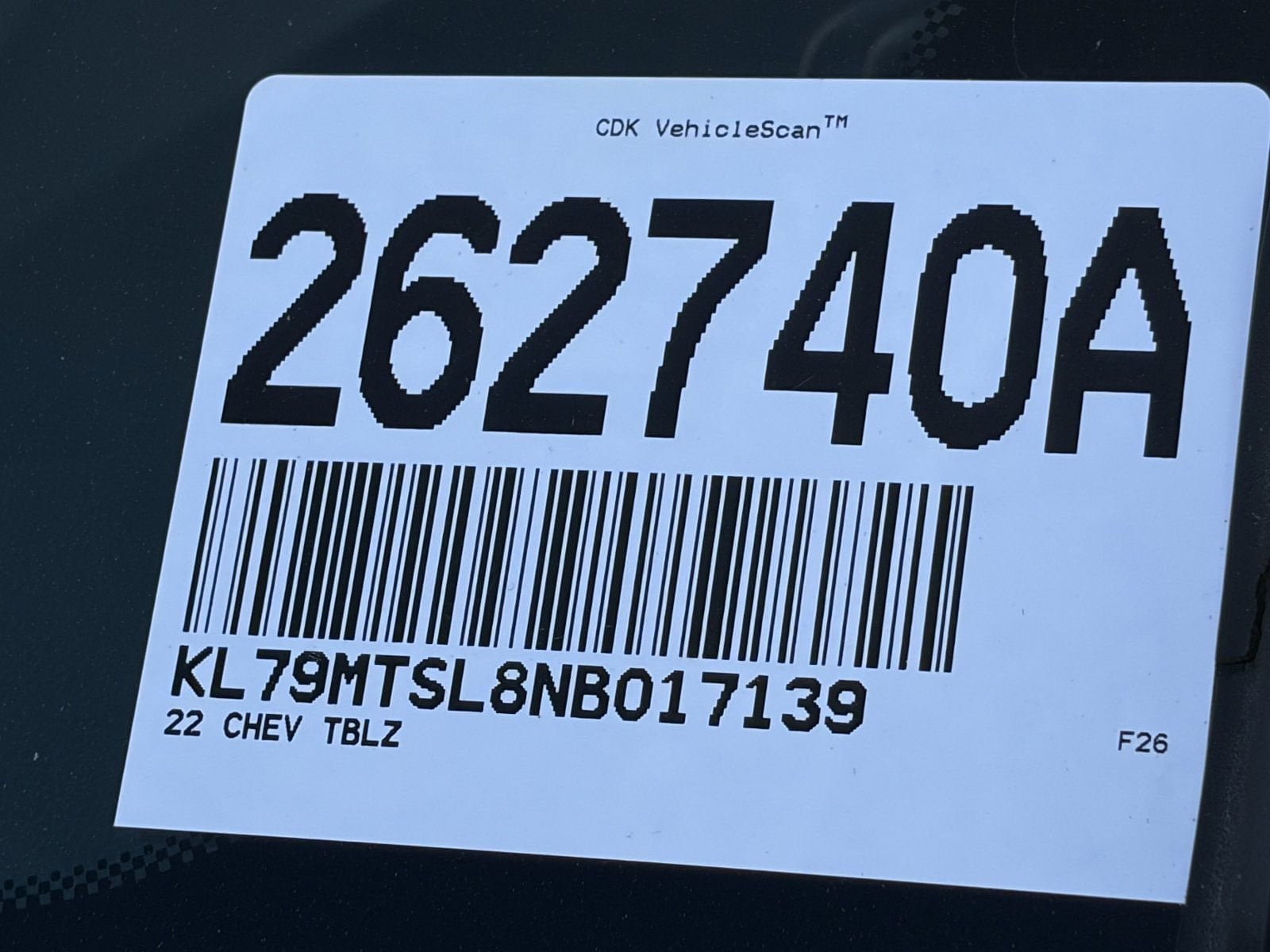 Certified 2022 Chevrolet TrailBlazer RS FWD image 34