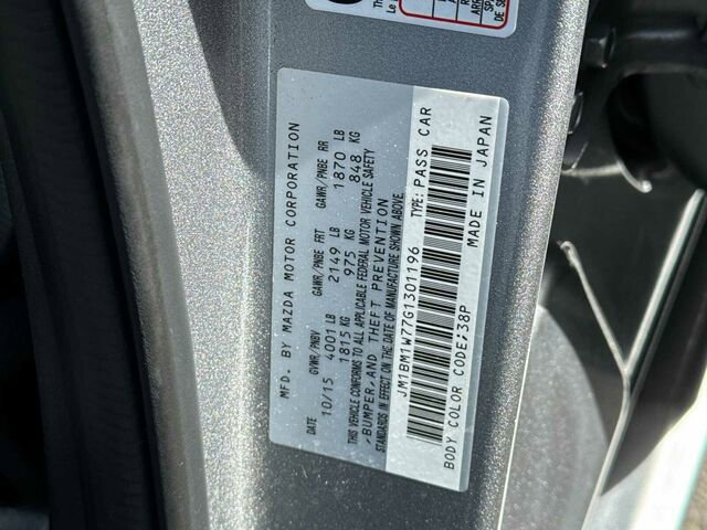 Used 2016 MAZDA MAZDA3 i Touring w/ Popular Equipment Package FWD image 35