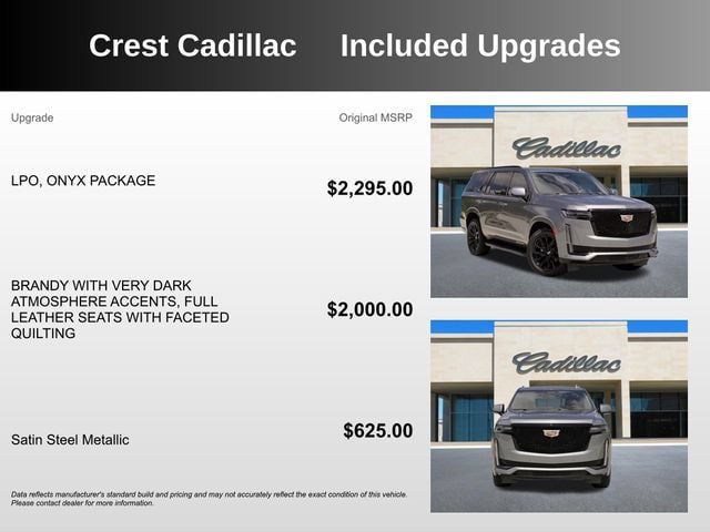 Used 2021 Cadillac Escalade Sport w/ LPO, ONYX Package RWD image 5