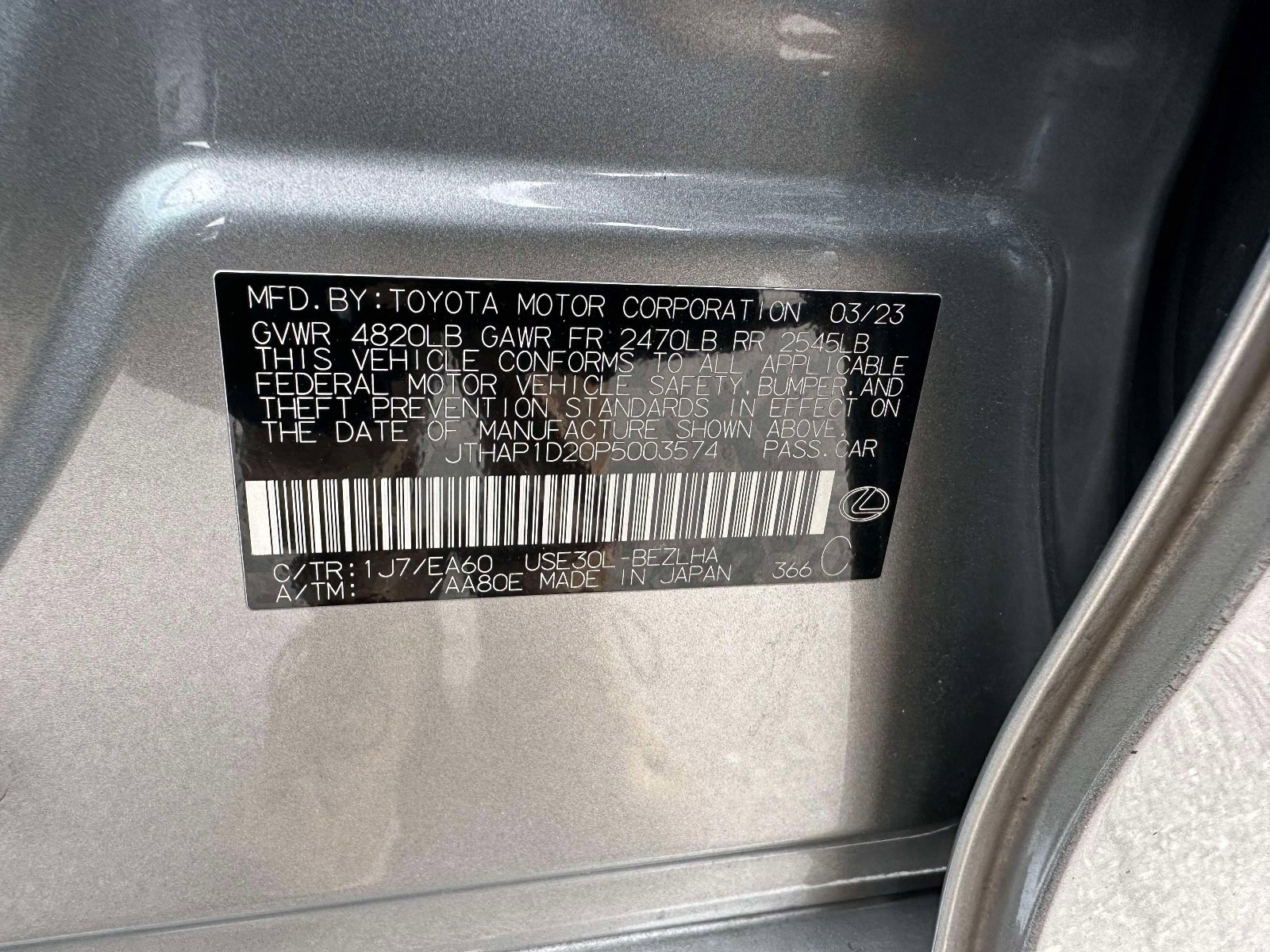 Used 2023 Lexus IS 500 image 37