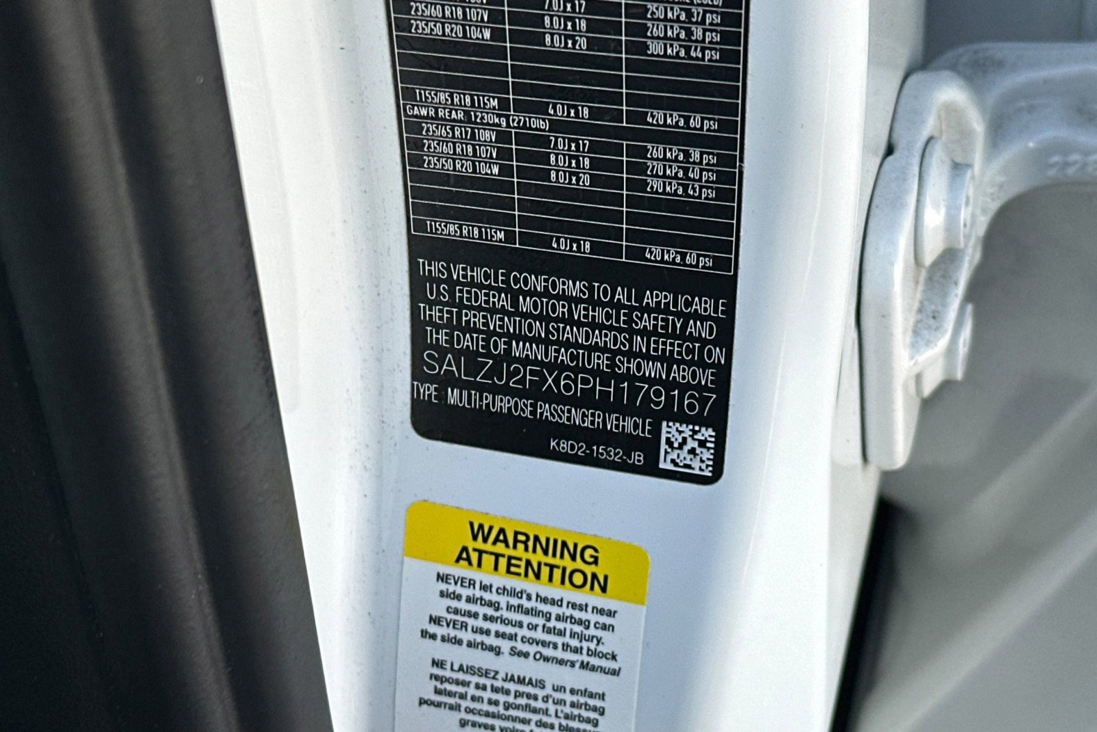 Used 2023 Land Rover Range Rover Evoque S image 37