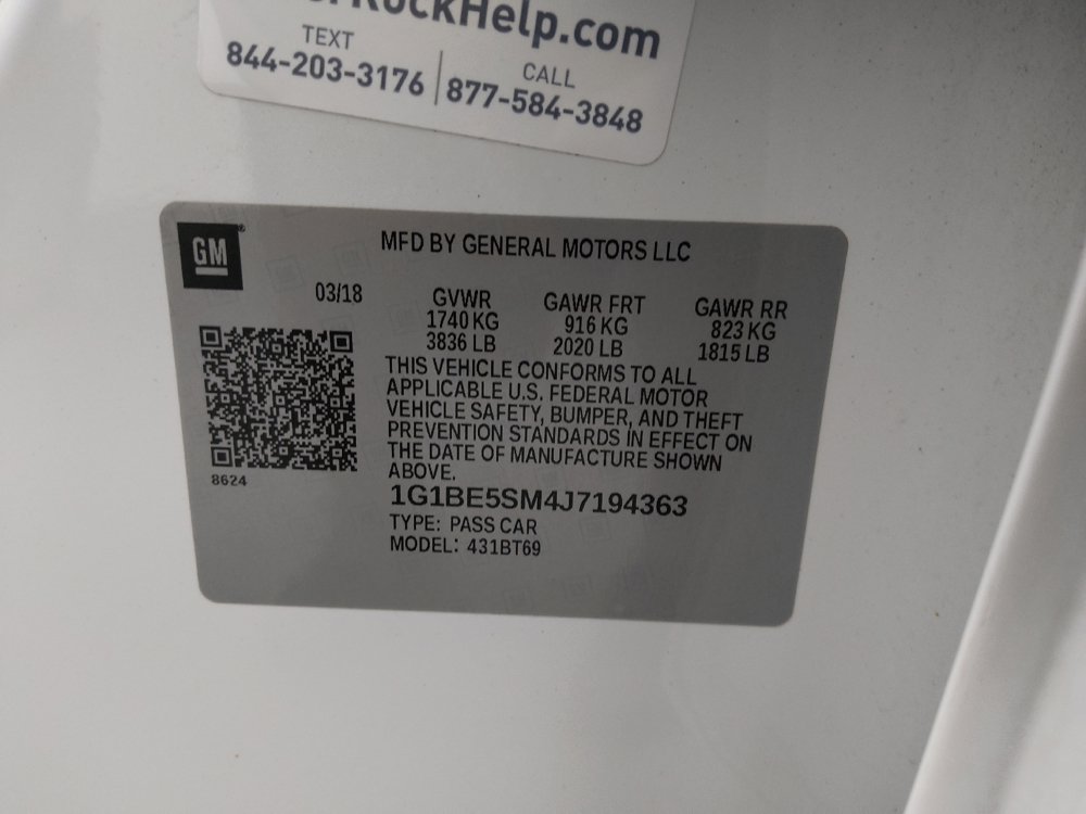 Used 2018 Chevrolet Cruze LT FWD image 33