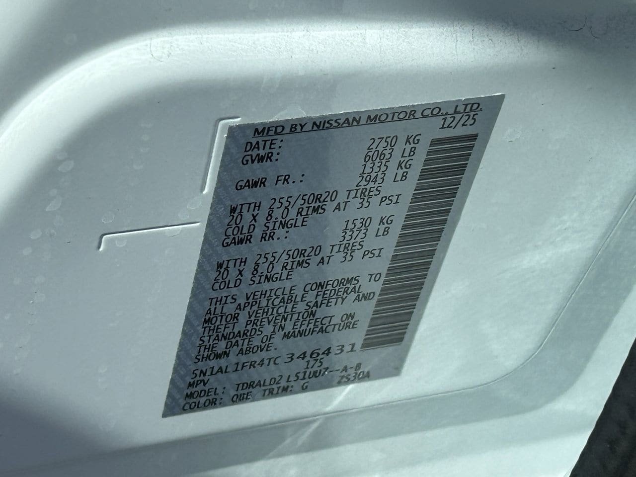 Certified 2026 INFINITI QX60 Luxe w/ Cargo Package FWD image 14