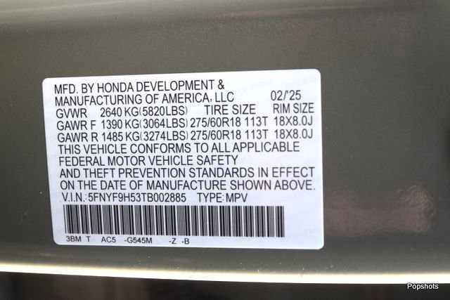 Certified 2026 Honda Passport TrailSport image 25