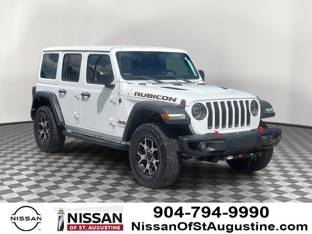 Used 2021 Jeep Wrangler Unlimited Rubicon w/ Steel Bumper Group image 1