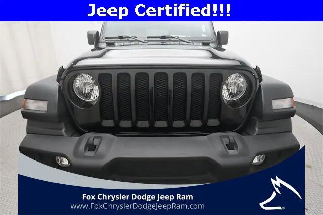 Certified 2023 Jeep Wrangler Sport S image 21