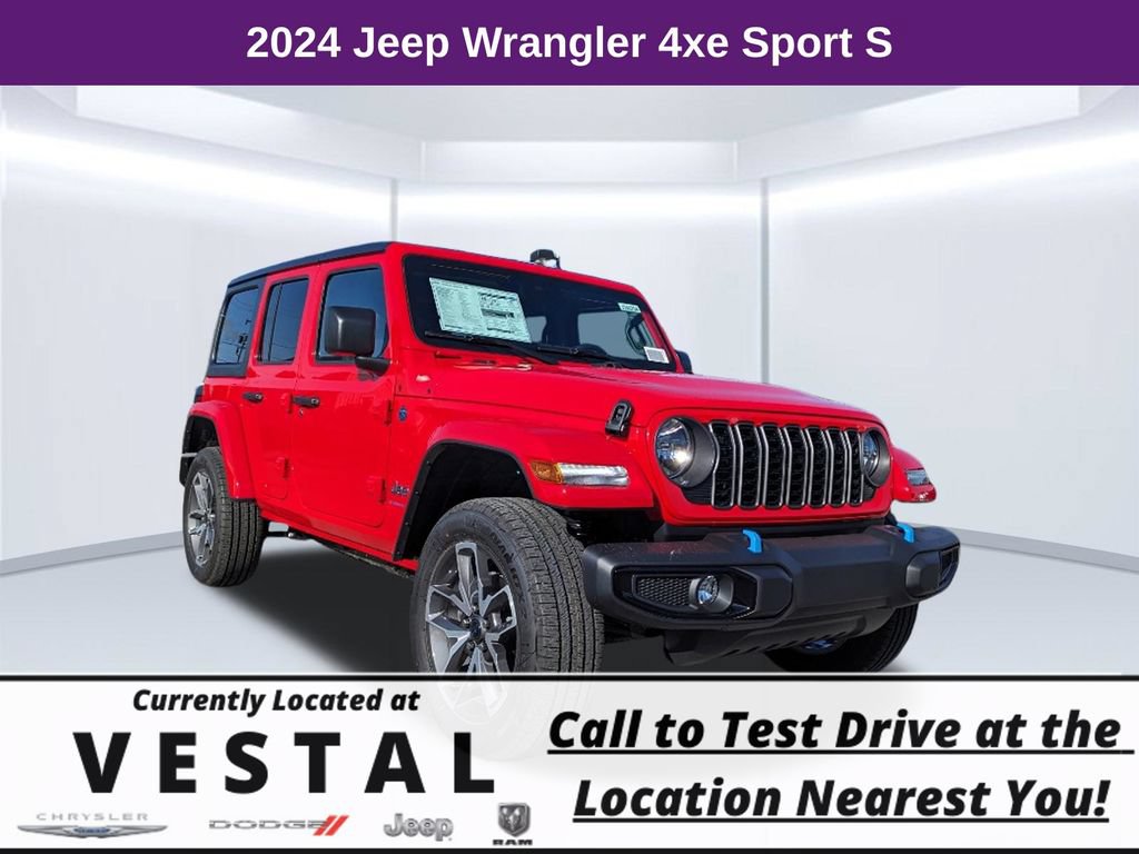 New 2024 Jeep Wrangler Unlimited w/ Convenience Group AWD/4WD image 1
