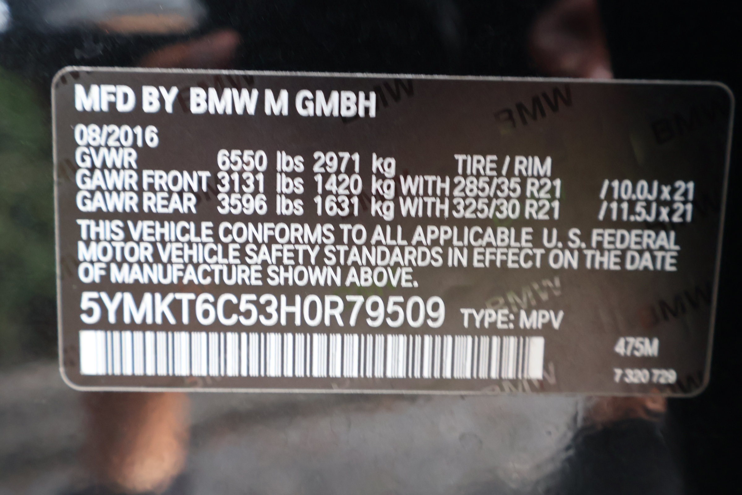 Used 2017 BMW X5 M AWD/4WD image 28