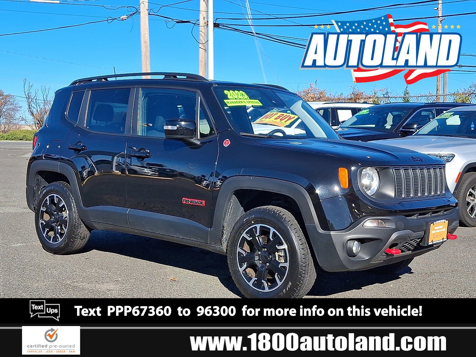 Used 2023 Jeep Renegade Trailhawk