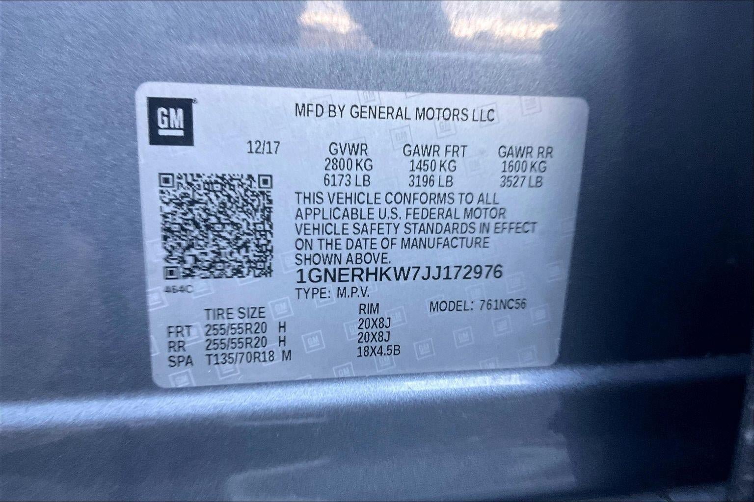 Used 2018 Chevrolet Traverse LT w/ LPO, 'HIT The Road' Package FWD image 33