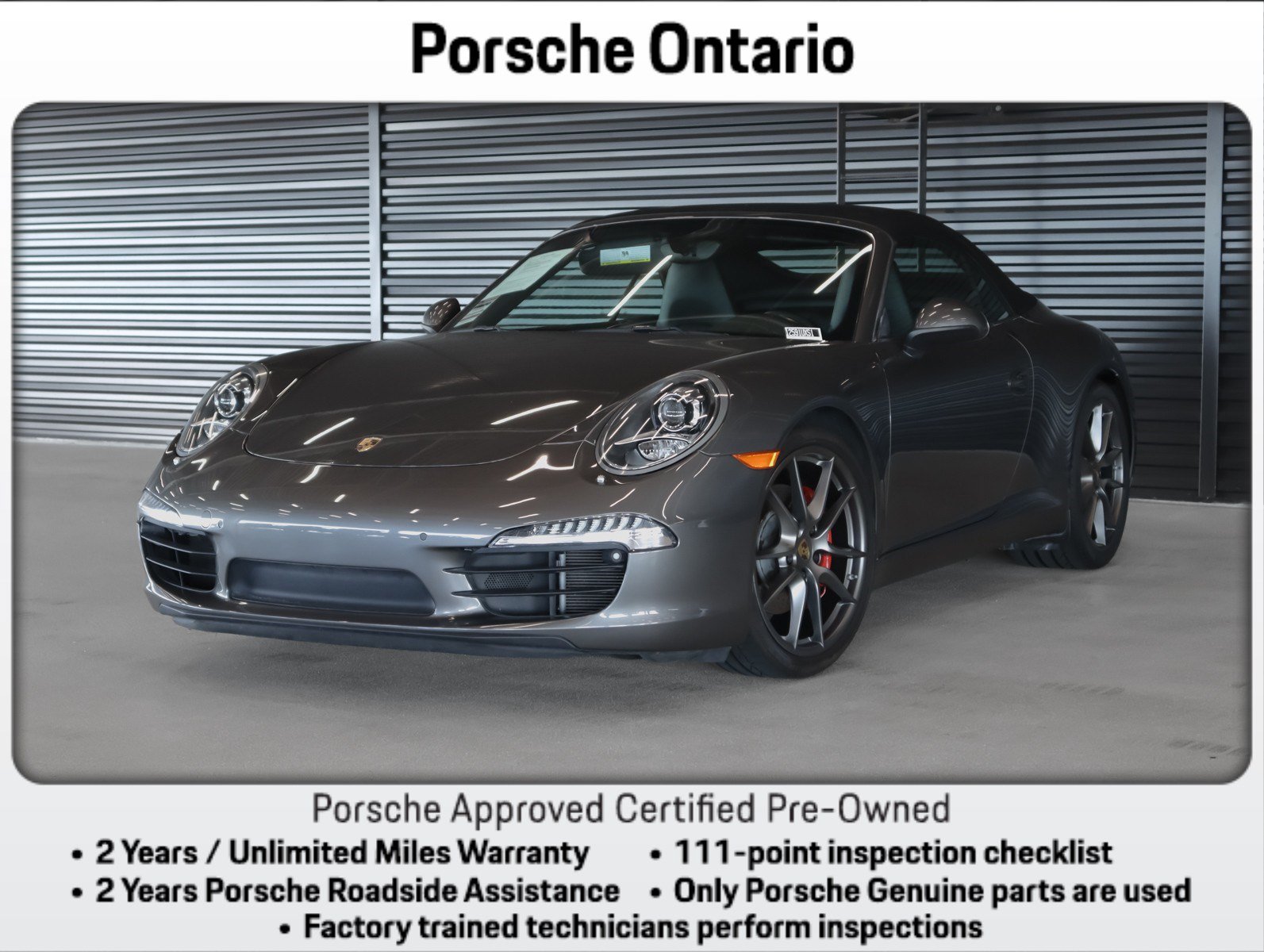 Certified 2015 Porsche 911 Carrera S RWD video 1