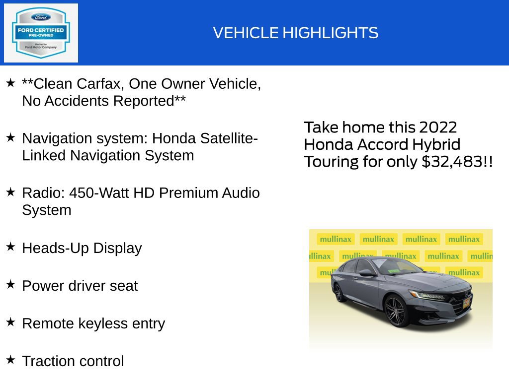 Used 2022 Honda Accord Touring image 17