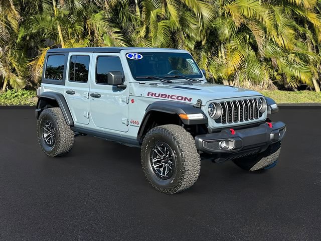 Used 2024 Jeep Wrangler Unlimited Rubicon w/ XTREMEE 35" Tire Package image 2