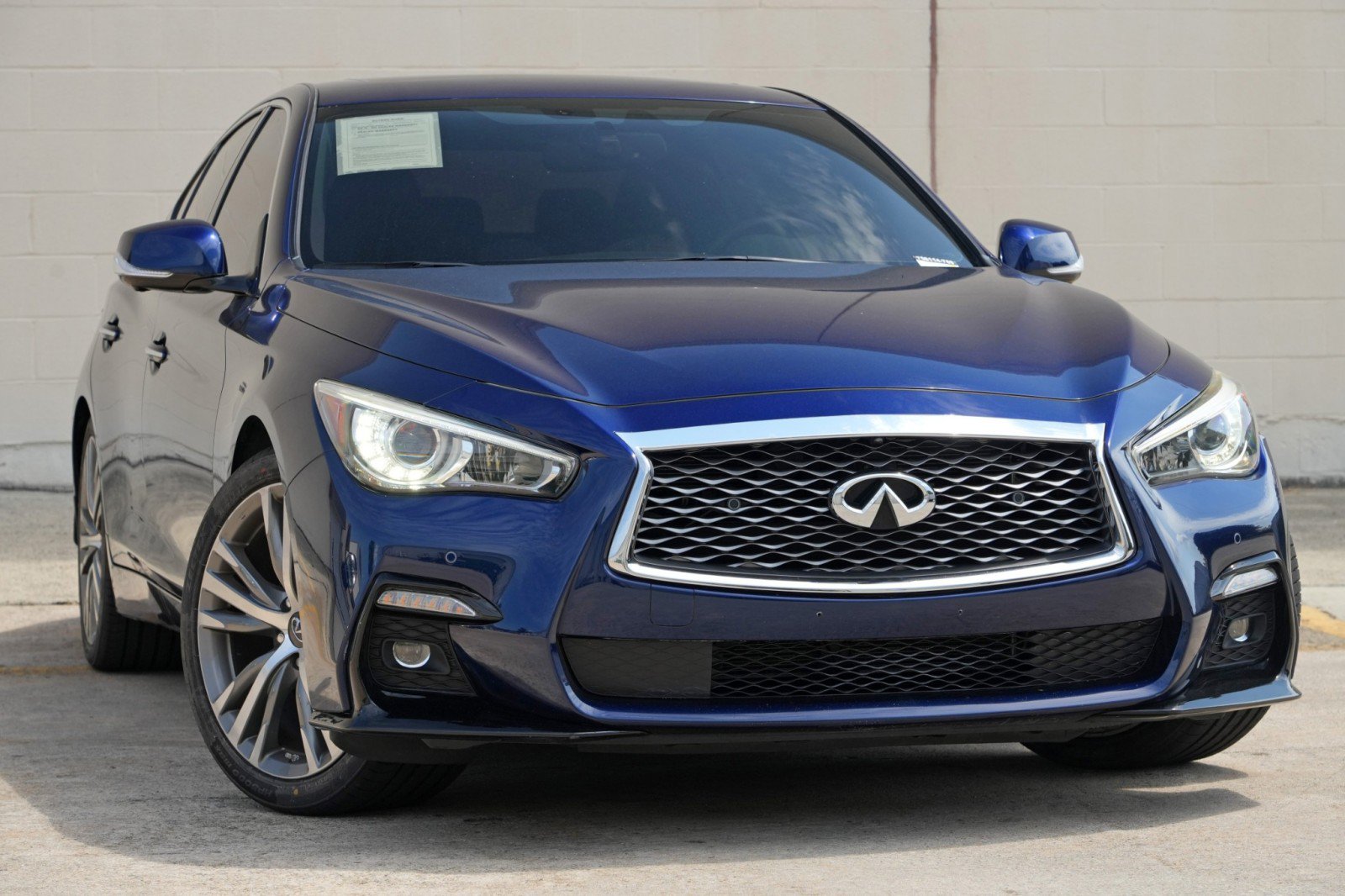 Used 2021 INFINITI Q50 Sensory w/ Cargo Package RWD image 2