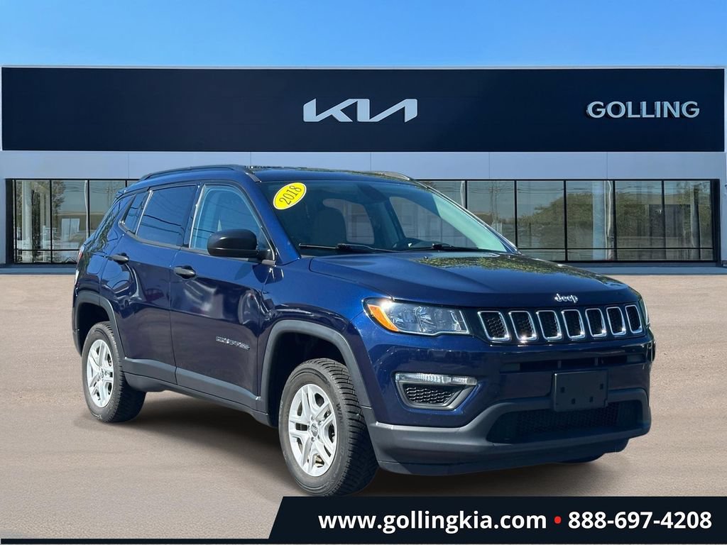 Used 2018 Jeep Compass Sport AWD/4WD image 1