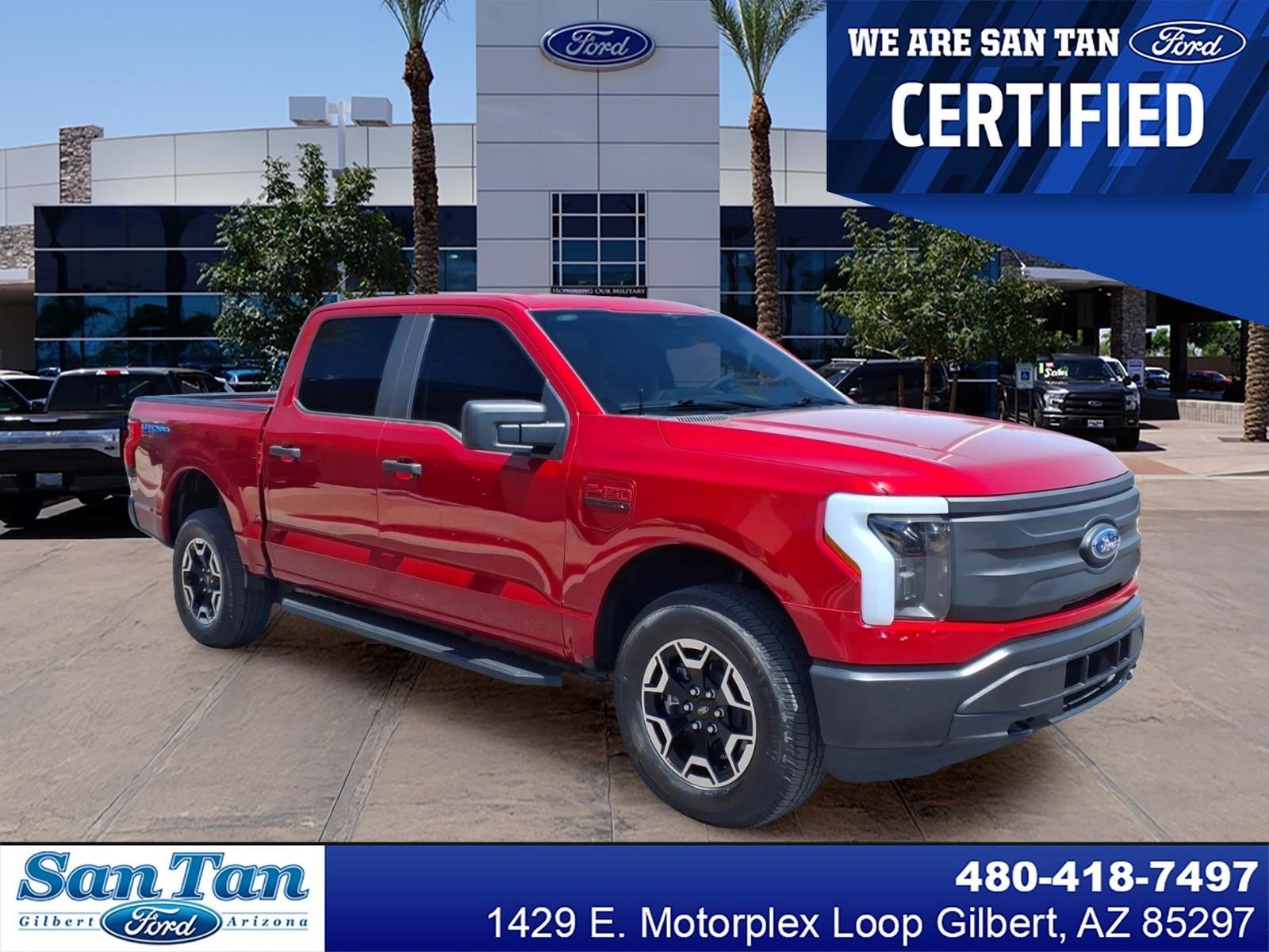 Certified 2023 Ford F150 Lightning Pro AWD/4WD image 1