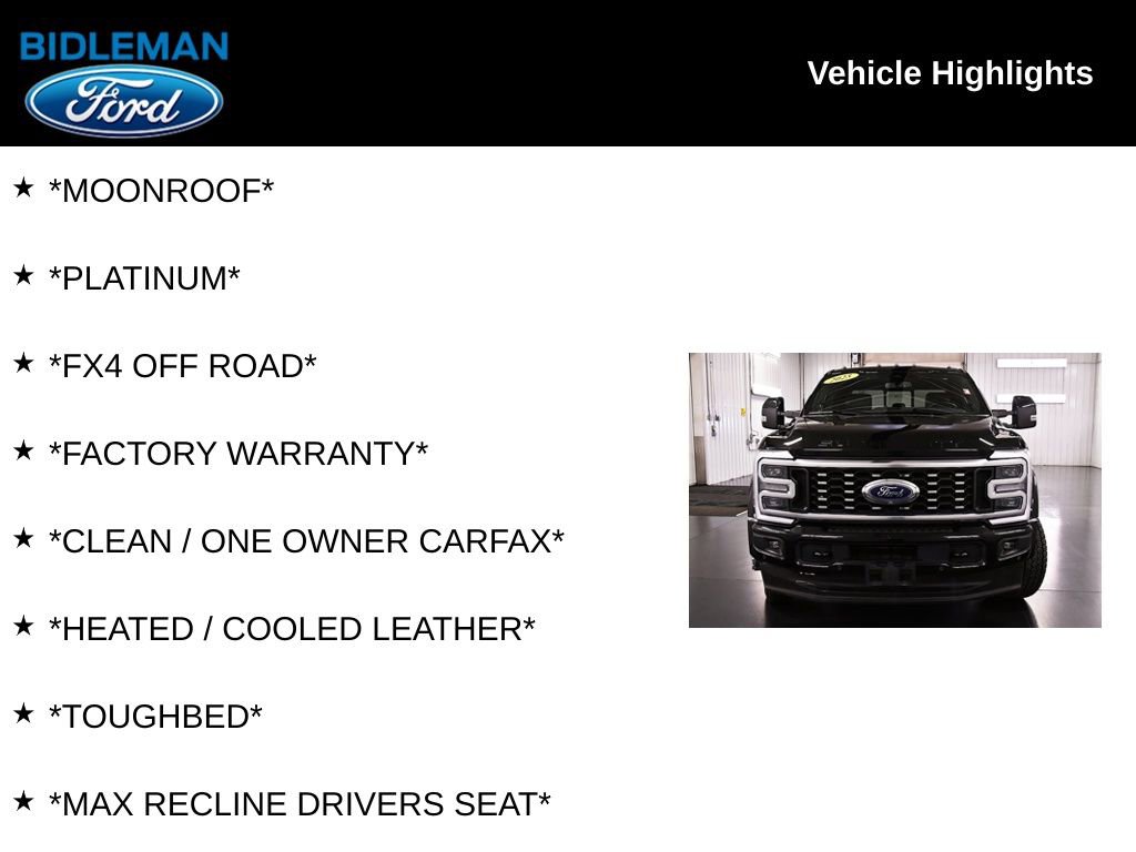 Used 2025 Ford F450 Platinum w/ FX4 Off-Road Package AWD/4WD image 10