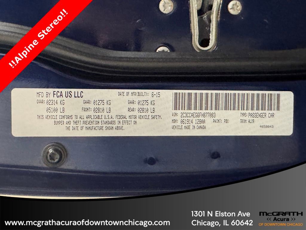 Used 2015 Chrysler 300 C image 11