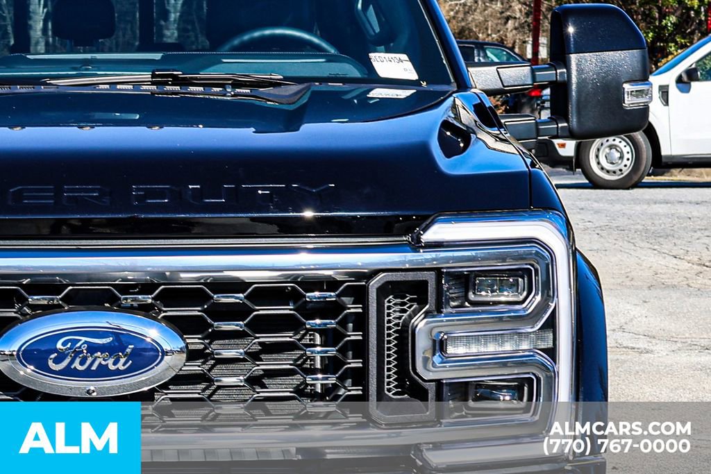 Used 2025 Ford F450 Platinum w/ Snow Plow Prep Package image 15