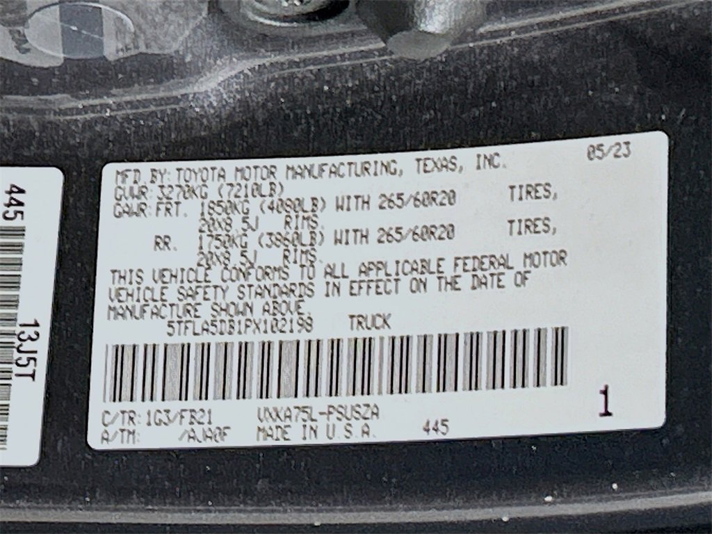 Used 2023 Toyota Tundra SR5 image 28