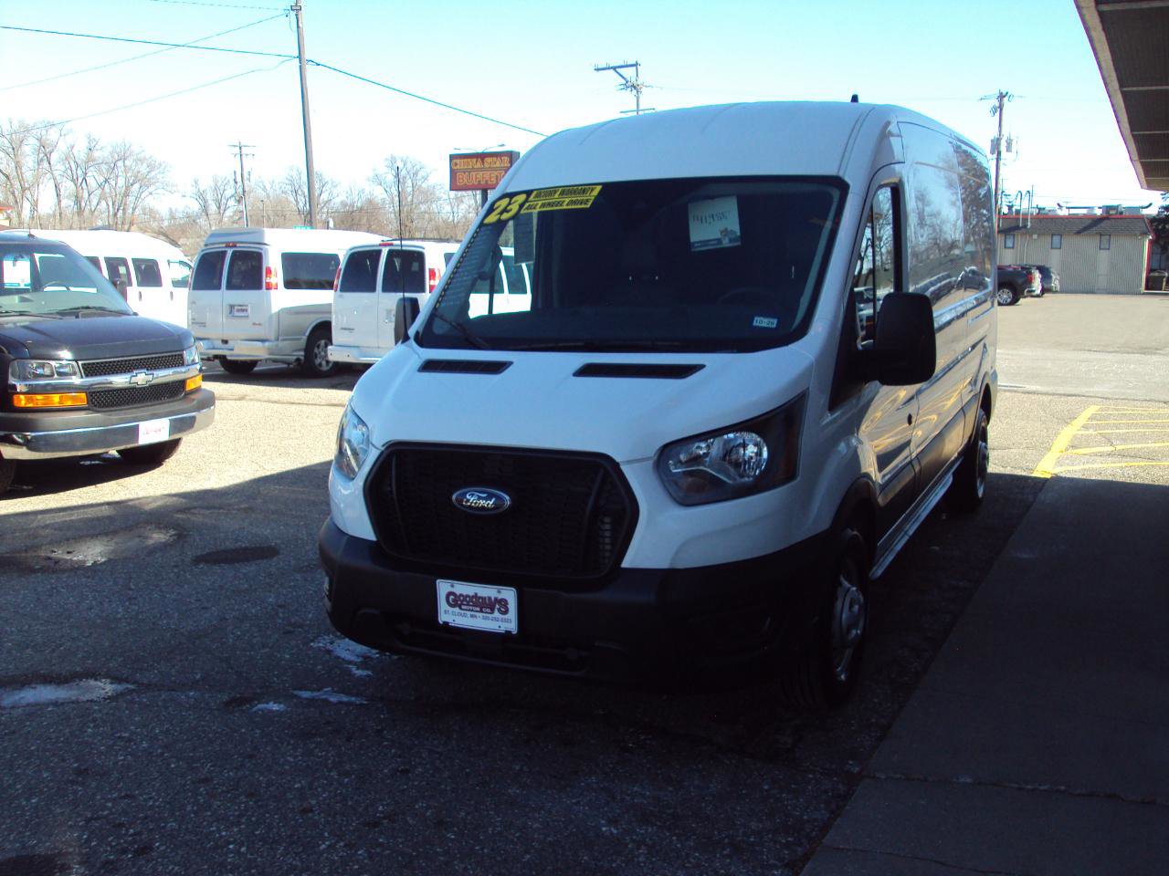 Used 2023 Ford Transit 250 Medium Roof AWD w/ Load Area Protection Package image 4