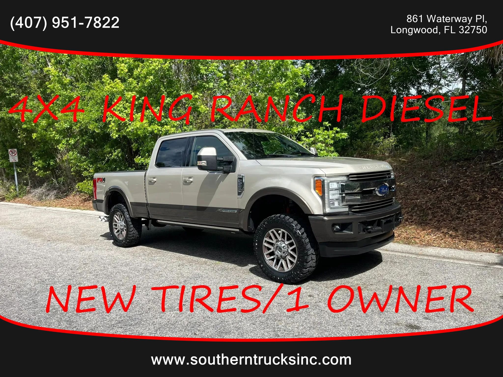 Used 2017 Ford F250 King Ranch w/ King Ranch Ultimate Package AWD/4WD image 1