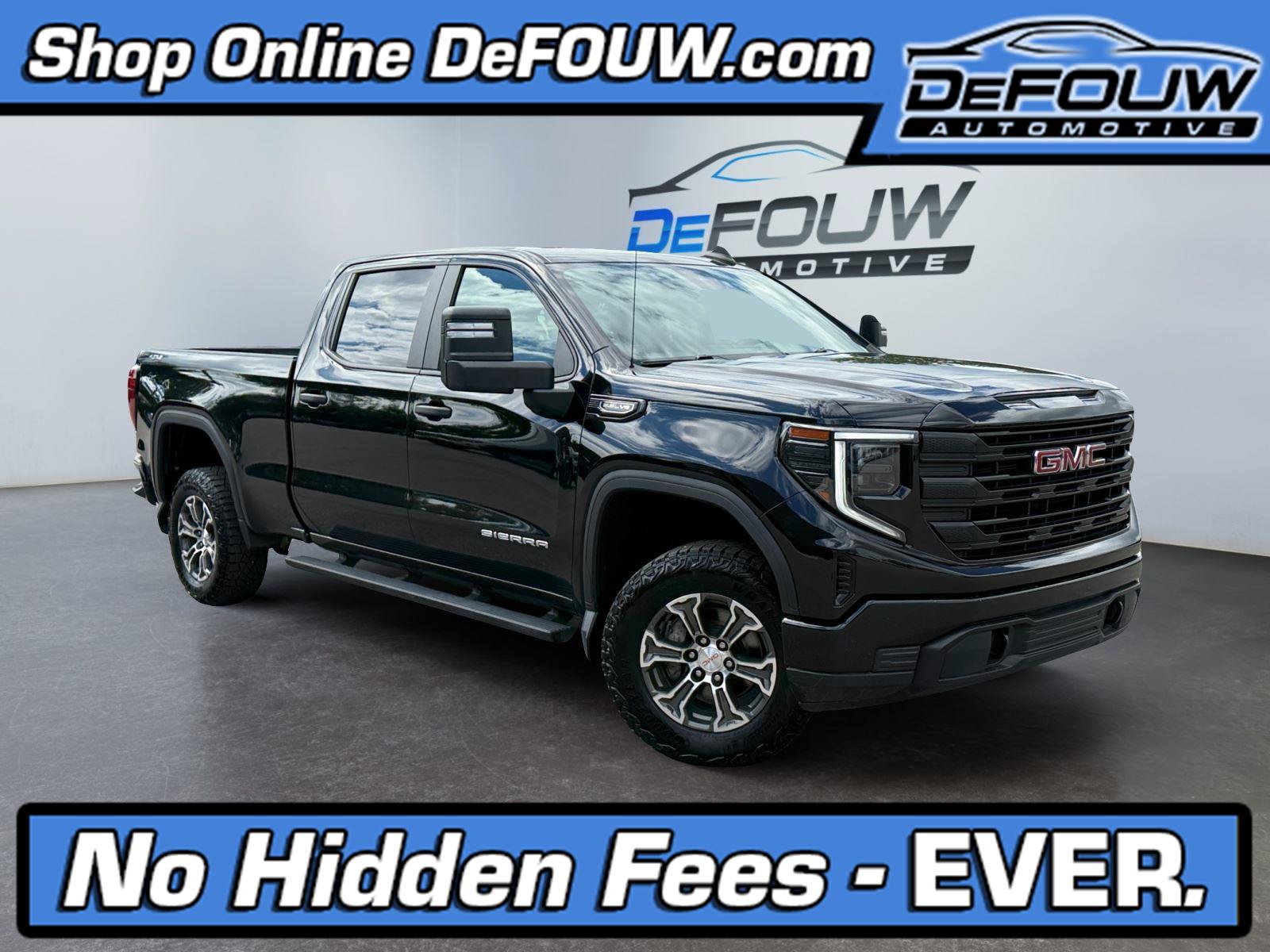 Used 2024 GMC Sierra 1500 Pro w/ Graphite Edition AWD/4WD image 1