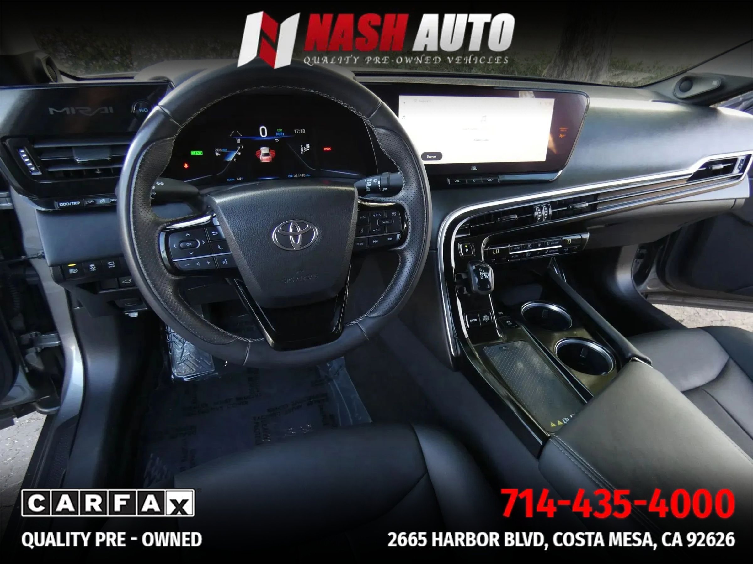 Used 2023 Toyota Mirai w/ Advanced Technology Package RWD image 23