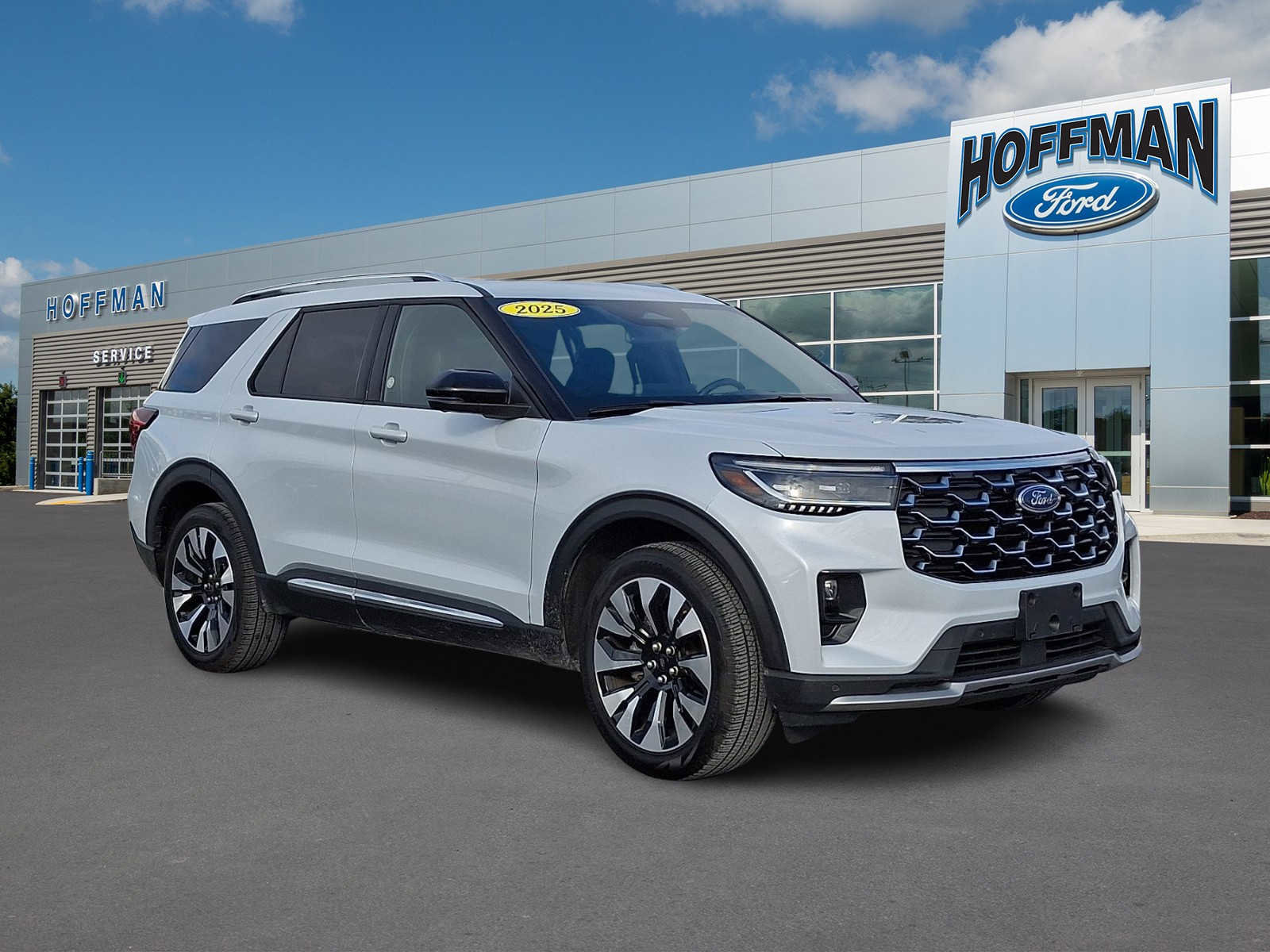 Certified 2025 Ford Explorer Platinum w/ LUX Leather Package