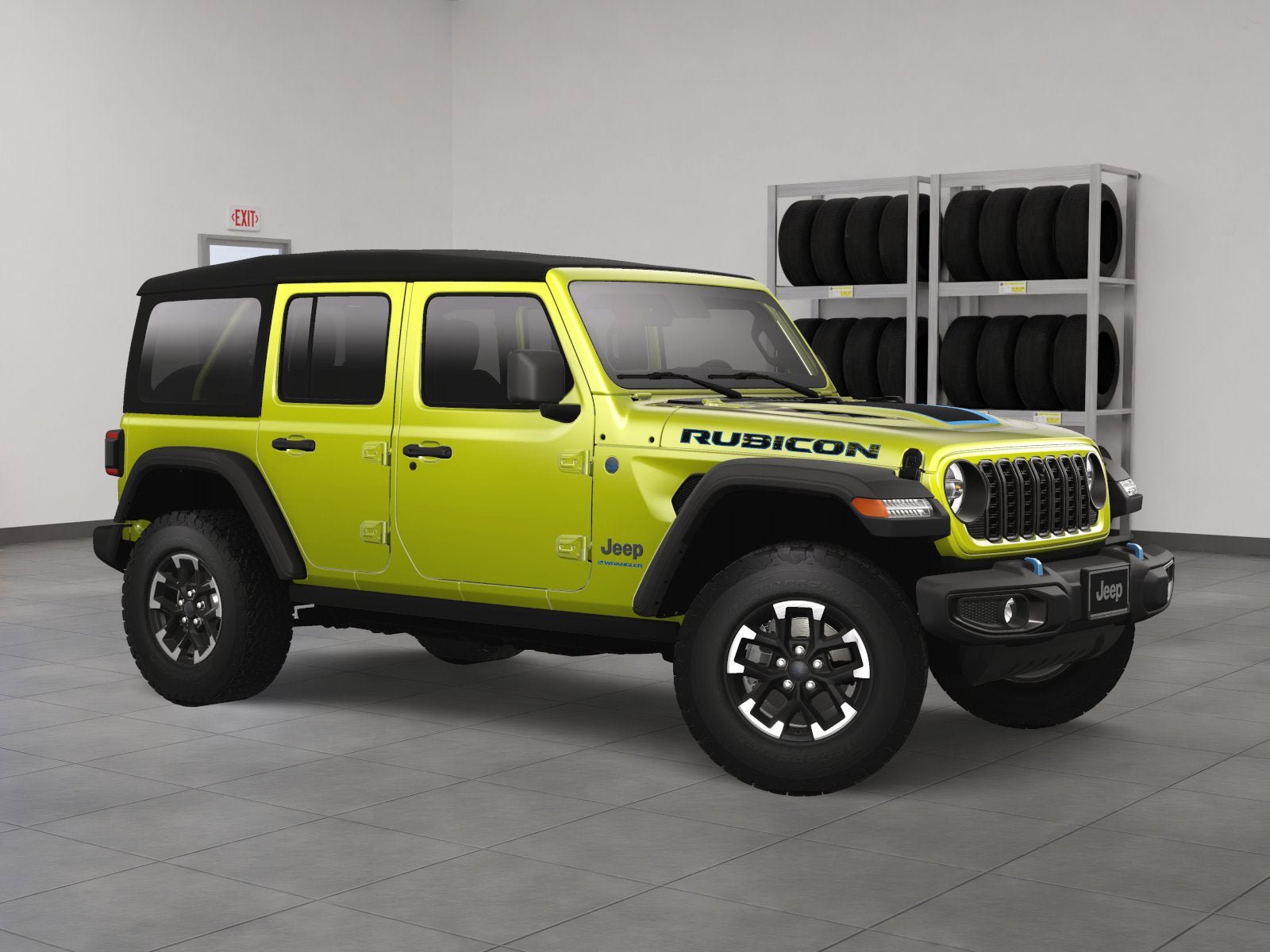 New 2024 Jeep Wrangler Unlimited Rubicon 4xe w/ Technology Group image 24