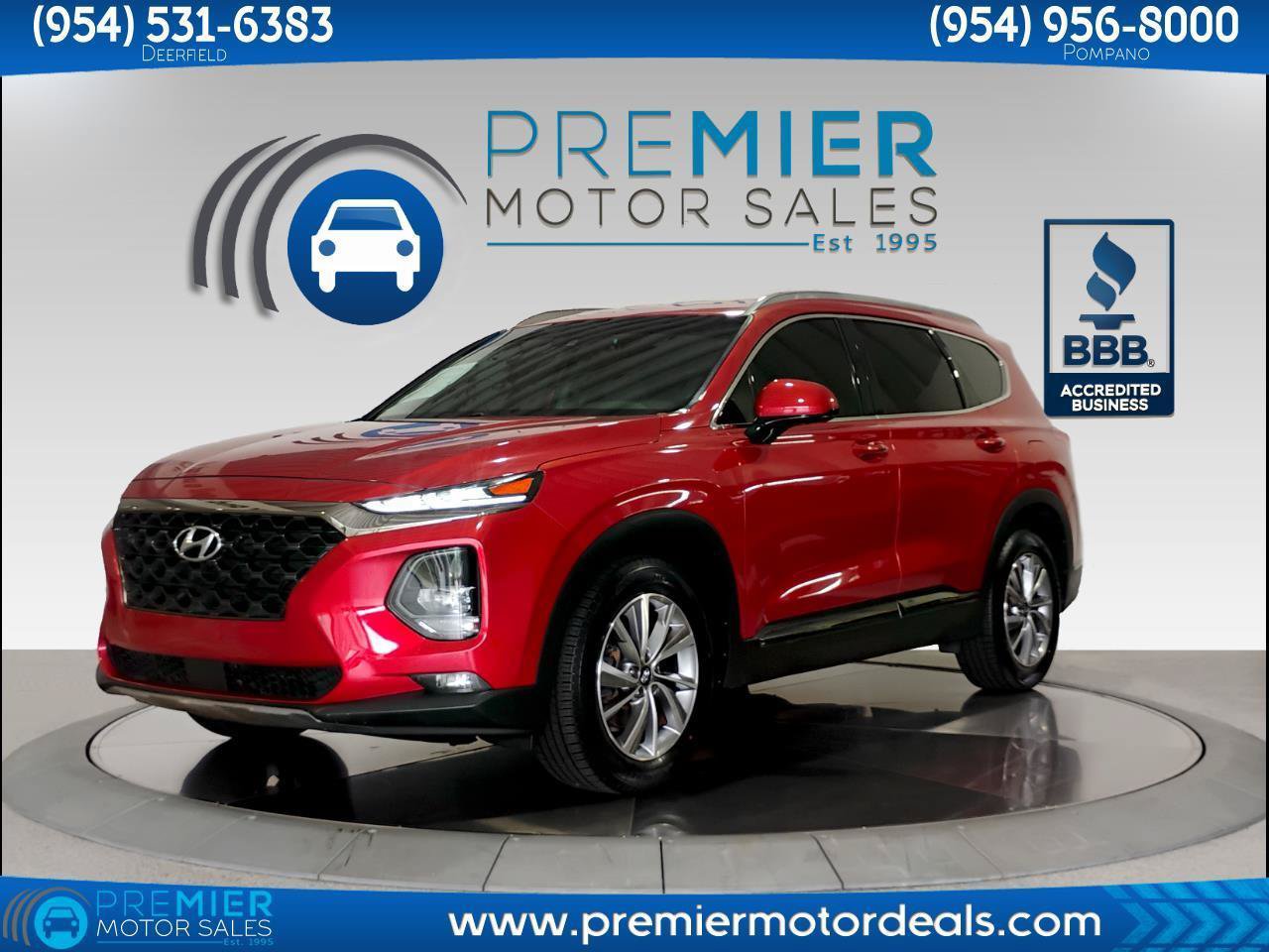 Used 2019 Hyundai Santa Fe SEL FWD image 1