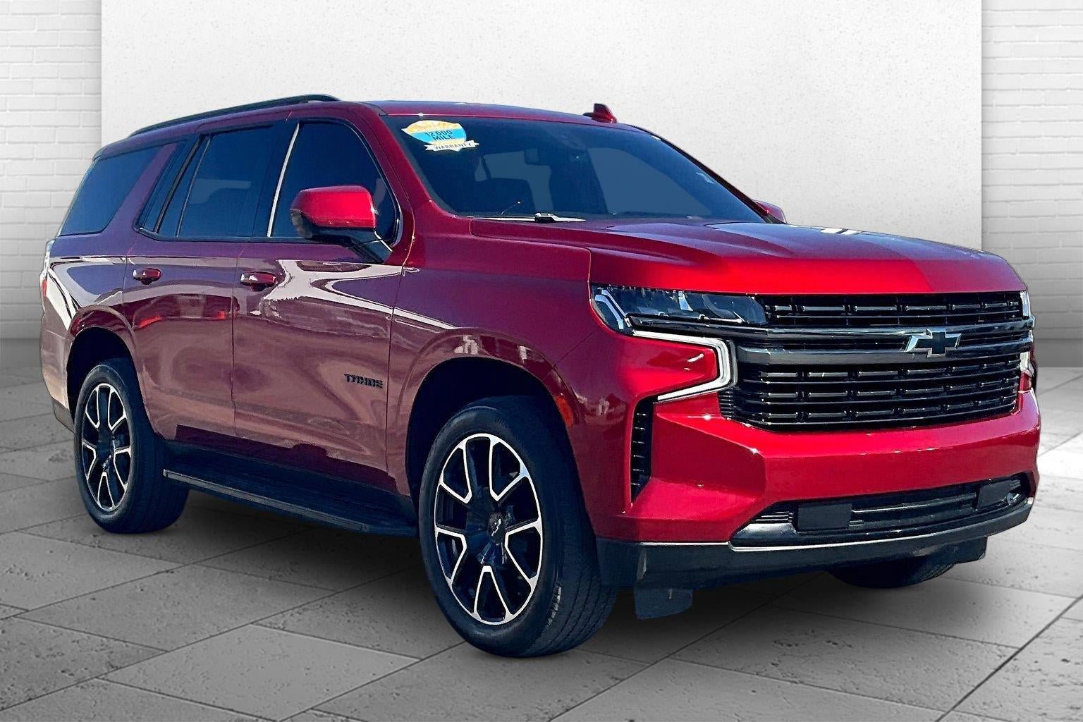 Used 2021 Chevrolet Tahoe RST w/ Rear Media and Nav Package AWD/4WD image 1