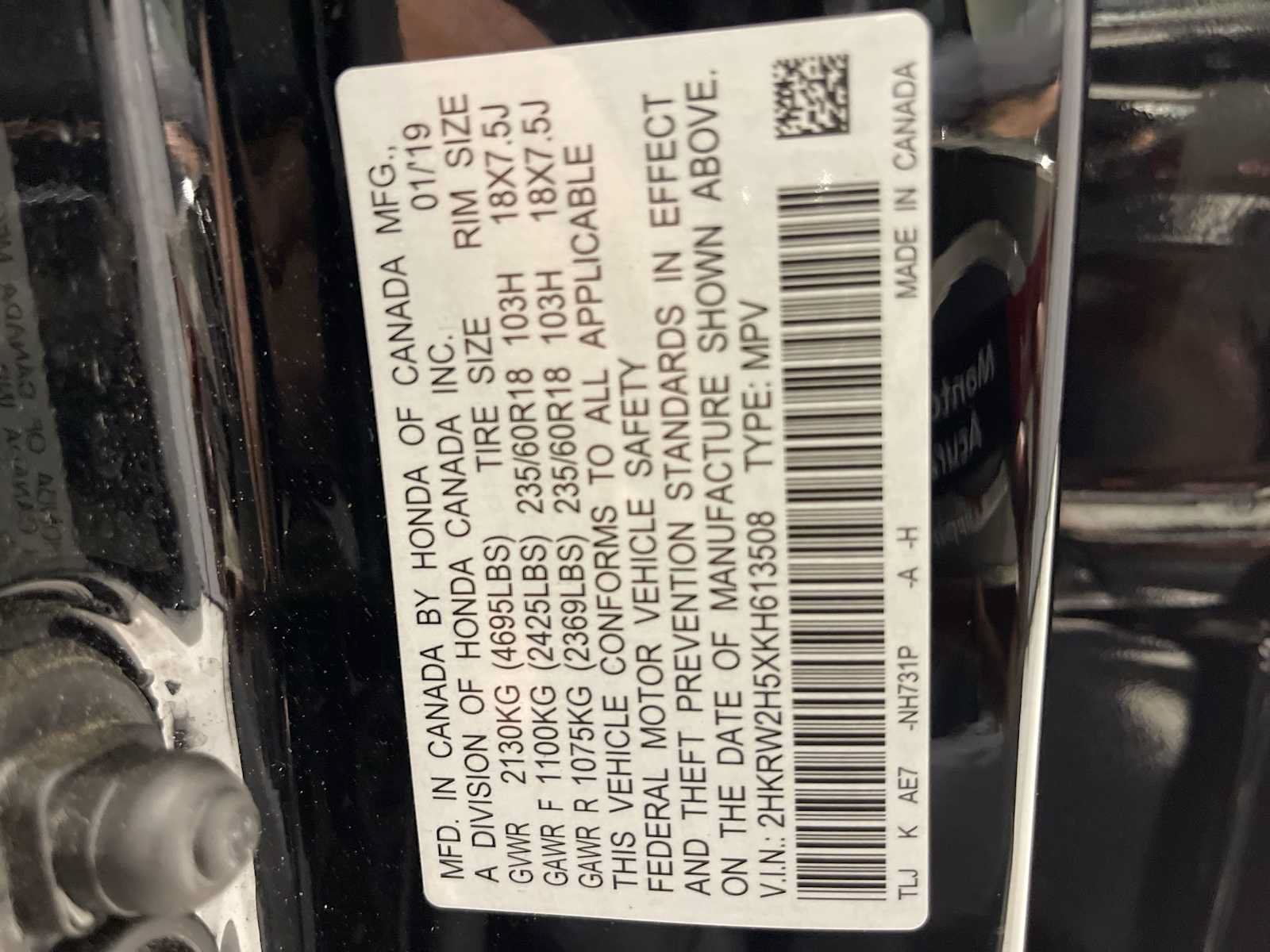 Used 2019 Honda CR-V EX image 21