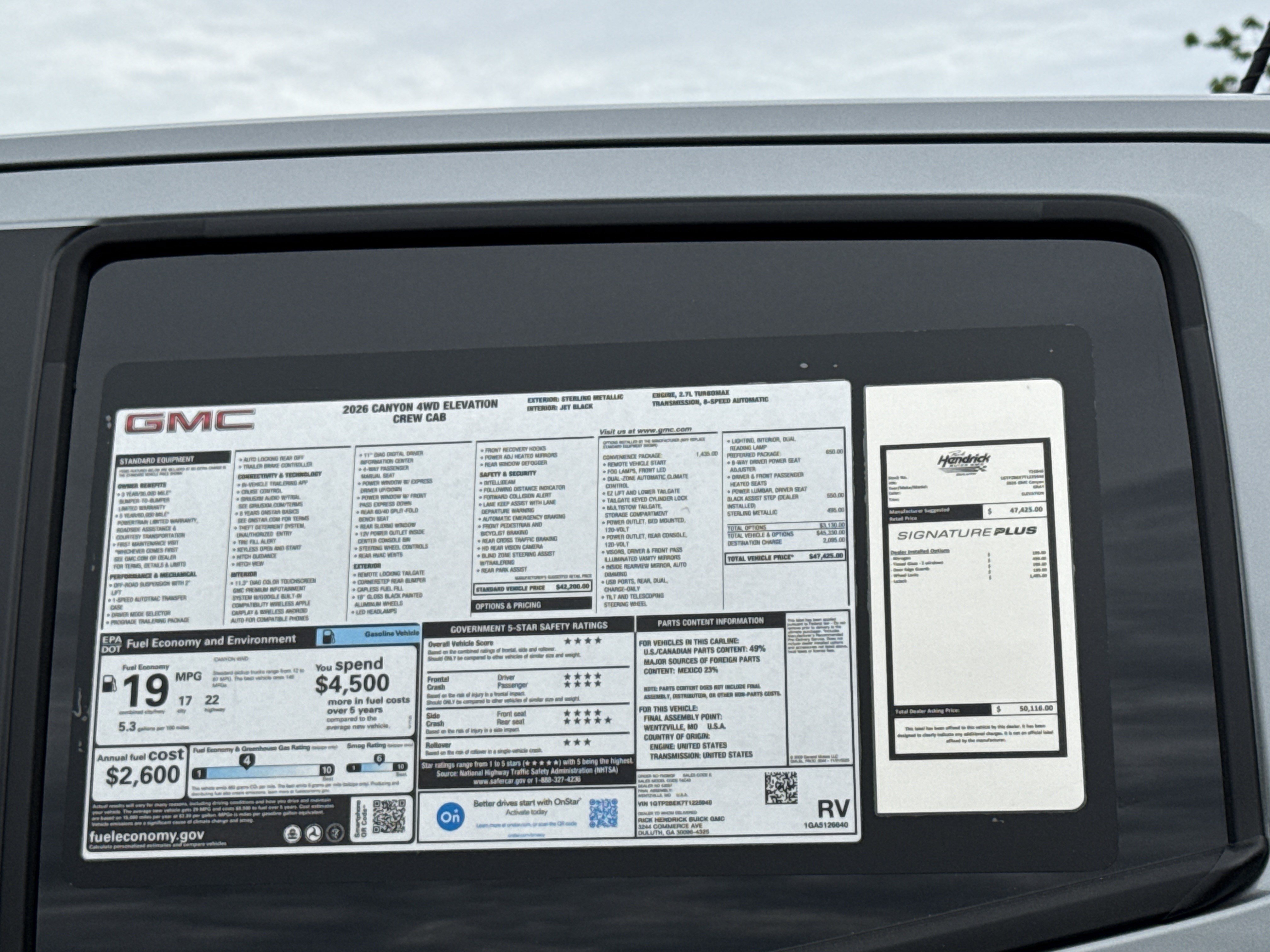 New 2026 GMC Canyon Elevation w/ Convenience Package AWD/4WD image 34