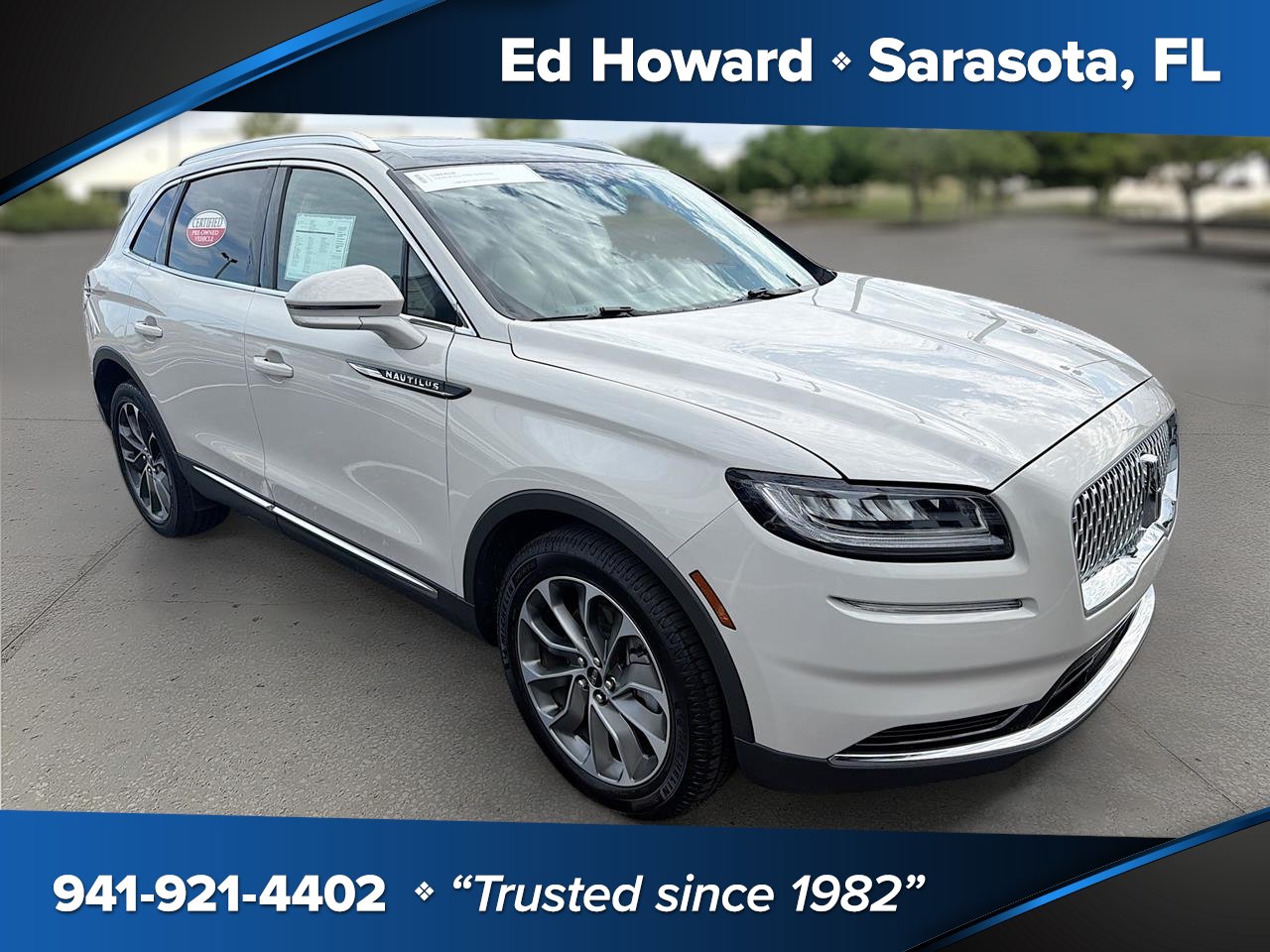 Certified 2021 Lincoln Nautilus Reserve AWD/4WD image 1