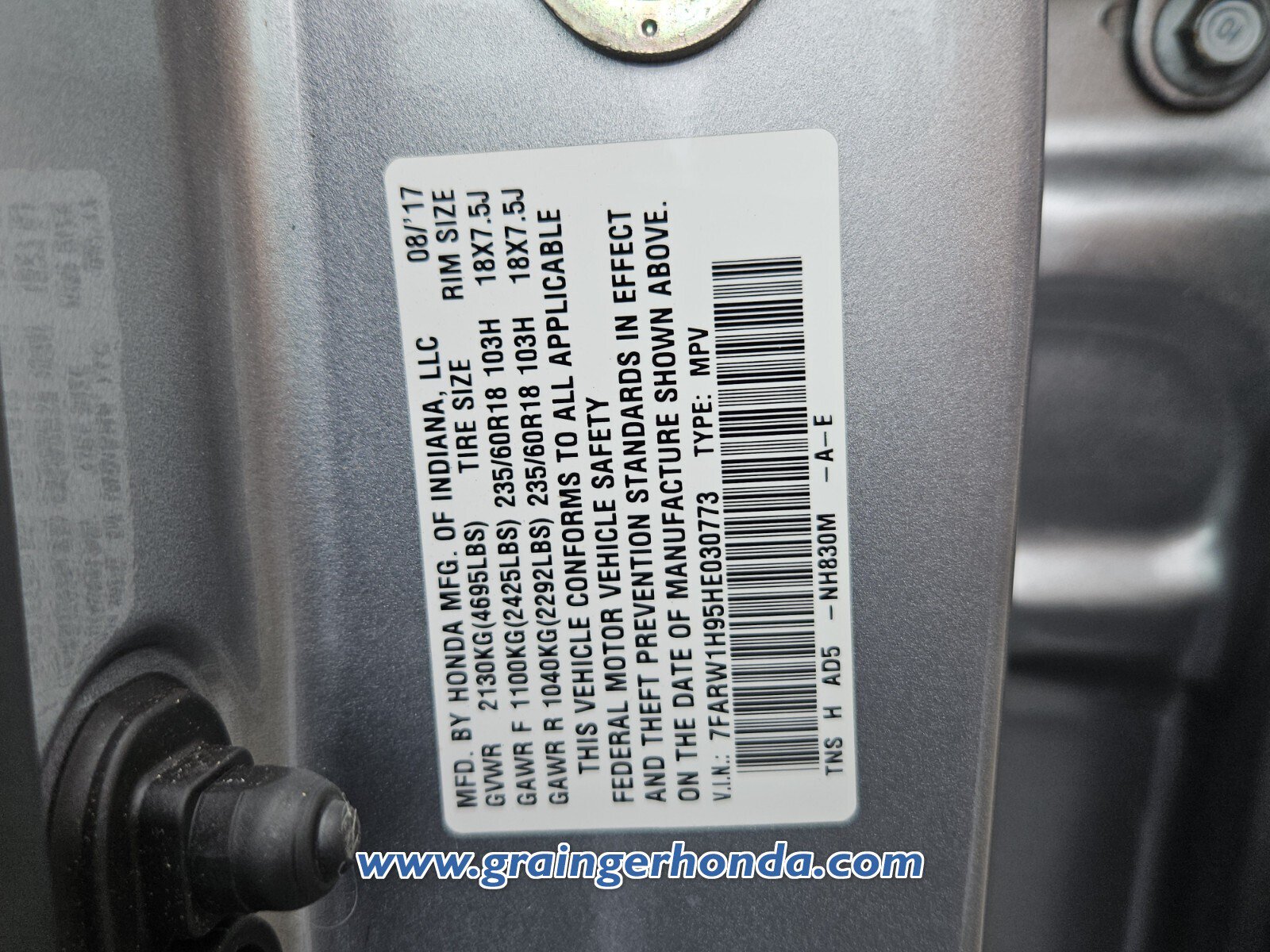 Used 2017 Honda CR-V Touring image 14