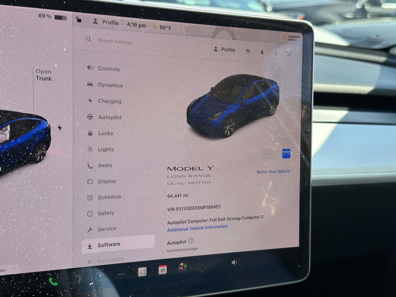 Used 2021 Tesla Model Y Long Range AWD/4WD image 28