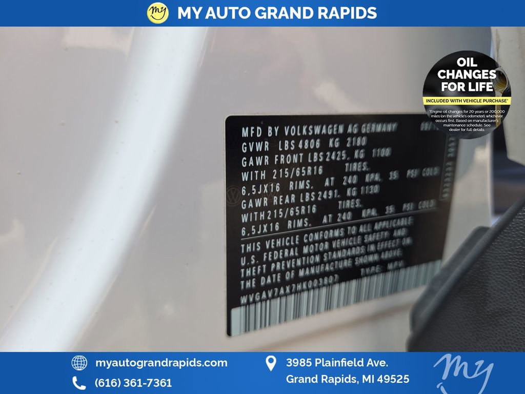 Used 2017 Volkswagen Tiguan S image 35