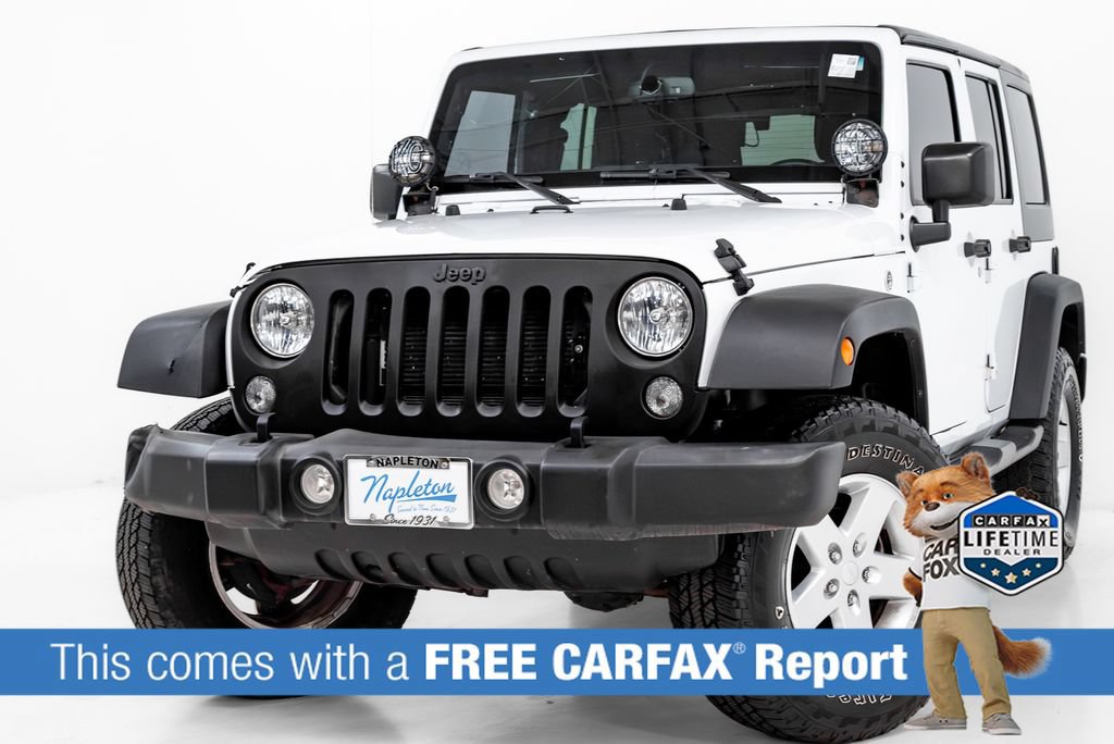 Used 2017 Jeep Wrangler Unlimited Sport w/ Quick Order Package 24S AWD/4WD image 2