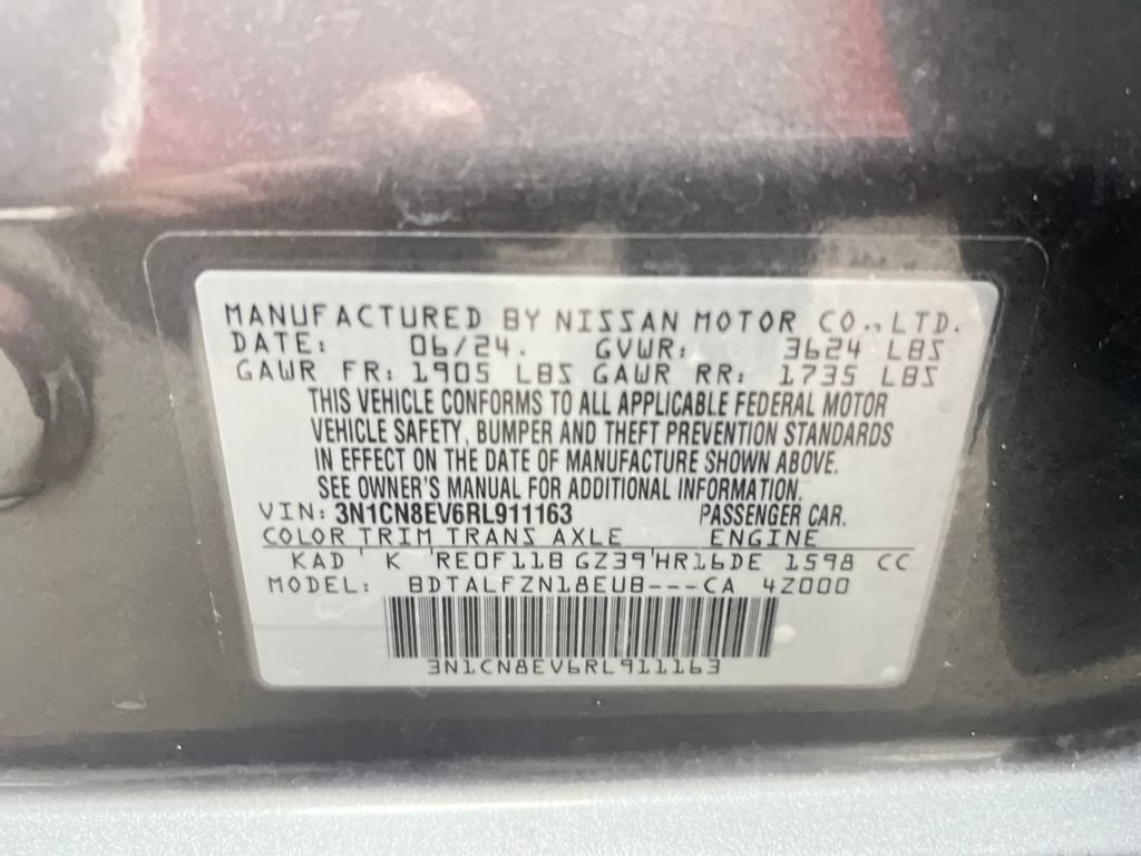 Used 2024 Nissan Versa SV FWD image 33