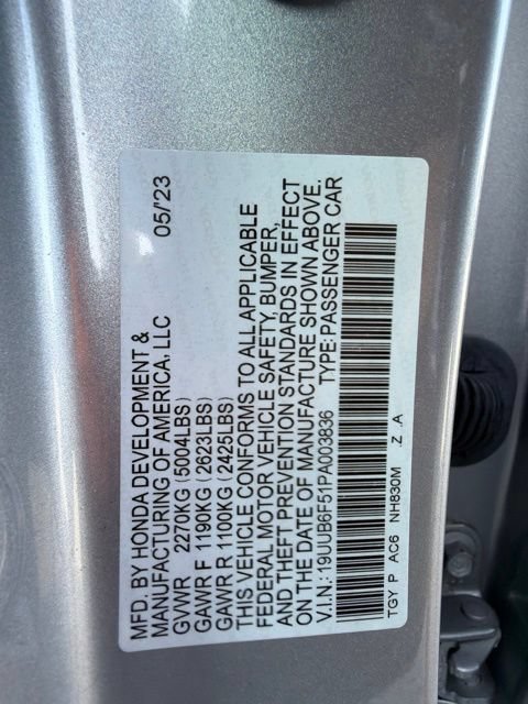 Certified 2023 Acura TLX SH-AWD w/ A-SPEC Pkg image 32