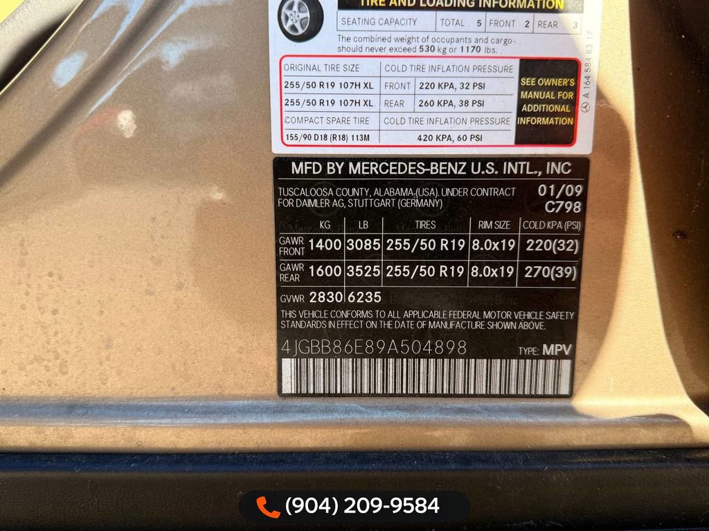 Used 2009 Mercedes-Benz ML 350 4MATIC image 28