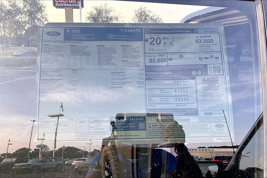 New 2025 Ford F150 XLT w/ Equipment Group 302A MID image 14