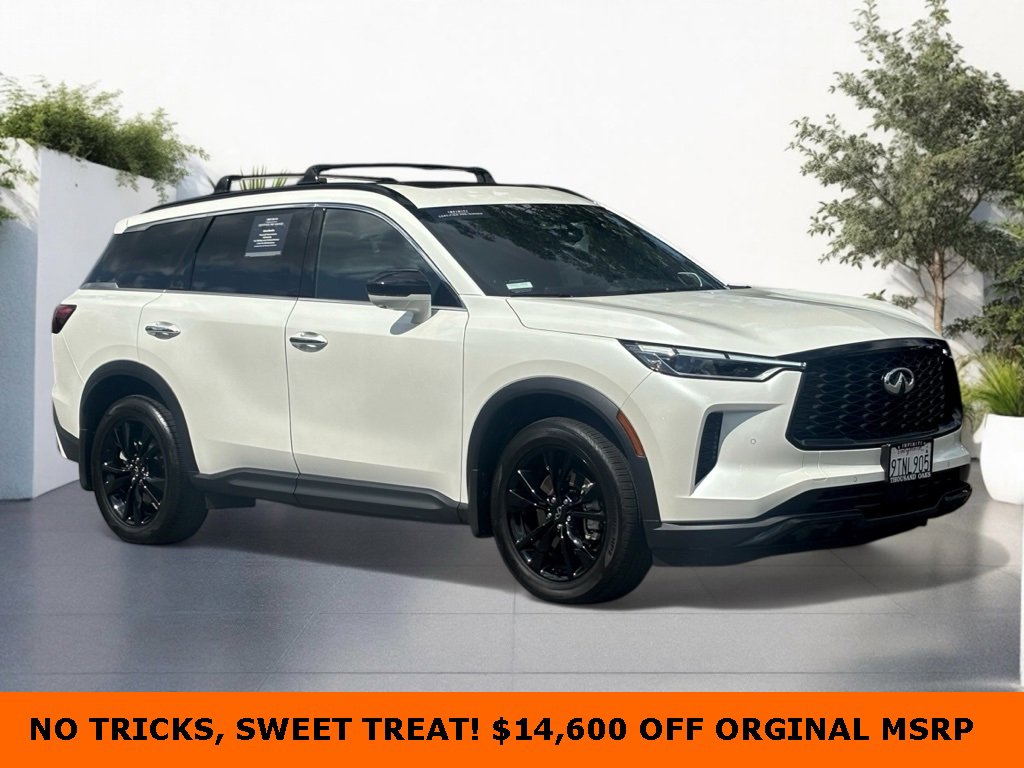 Certified 2025 INFINITI QX60 Luxe w/ Black Edition